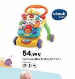 Oferta de Vtech - Correpasillos Andandin 2 en 1 por 54,99€ en ToysRus