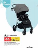 Oferta de Silla de paseo Kinderkraft ASKOY gris por 143,99€ en ToysRus