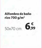 Oferta de Alfombra de baño por 6,99€ en Alcampo