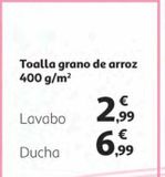 Oferta de Toallas por 2,99€ en Alcampo