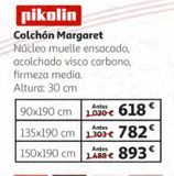 Oferta de Colchones Pikolin por 618€ en Alcampo