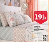 Oferta de Juego de cama actuel por 19,89€ en Alcampo