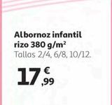 Oferta de Albornoz por 17,99€ en Alcampo