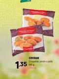 Oferta de 1.35  COVIRAN Croquetas jamón o pollo 500 g 270 kg  en Coviran