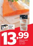 Oferta de Filetes de salmón Premium por 13,99€ en La Sirena