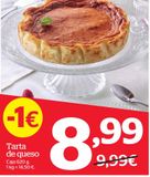 Oferta de Tarta de queso por 8,99€ en La Sirena