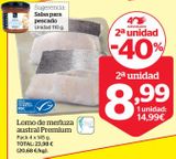 Oferta de Lomos de merluza Premium por 14,99€ en La Sirena