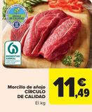 Oferta de Morcillo de añojo CÍRCULO DE CALIDAD por 11,49€ en Carrefour