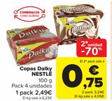 Oferta de Copas Dalky NESTLÉ por 2,49€ en Carrefour