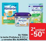 Oferta de En TODA la leche Profutura y cereales Bio ALMIRÓN  en Carrefour