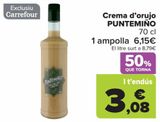 Oferta de Crema de orujo PUNTEMIÑO por 6,15€ en Carrefour