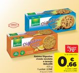 Oferta de Galletas Digestive avena chocolate o naranja GULLÓN  por 2,19€ en Carrefour