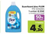 Oferta de Suavizante azul FLOR  por 8,59€ en Carrefour