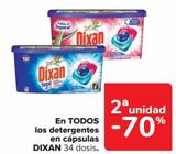 Oferta de En TODOS detergentes en cápsulas DIXAN en Carrefour