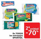 Oferta de En TODOS los estropajos SPONTEX  en Carrefour