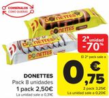 Oferta de DONETTES  por 2,5€ en Carrefour