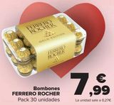 Oferta de Bombones FERRERO ROCHER  por 7,99€ en Carrefour