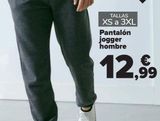 Oferta de Pantalón jogger hombre  por 12,99€ en Carrefour