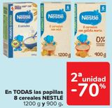Oferta de En TODAS las papillas 8 cereales NESTLÉ  en Carrefour