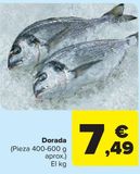 Oferta de Dorada por 7,49€ en Carrefour