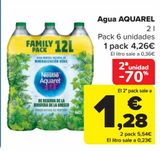 Oferta de Agua AQUAREL por 4,26€ en Carrefour