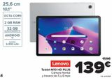 Oferta de Tablet M10 HD PLUS Lenovo  por 139€ en Carrefour