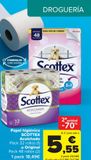 Oferta de Papel higiénico SCOTTEX Acolchado u Original  por 18,49€ en Carrefour