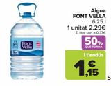 Oferta de Agua FONT VELLA por 2,29€ en Carrefour