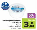 Oferta de Queso tierno mini Carrefour por 6,85€ en Carrefour