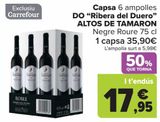 Oferta de Caja 6 botellas D.O. "Ribera del Duero" ALTOS DE TAMARON Tinto Roble por 35,9€ en Carrefour