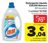 Oferta de Detergente líquido COLON Nenuco  por 10,15€ en Carrefour