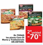 Oferta de En TODAS las pizzas Casa Di Mama y Tradizzionale DR.OETKER en Carrefour