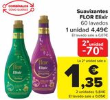 Oferta de Suavizante FLOR Elixir  por 4,49€ en Carrefour