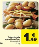Oferta de Patatas lavada granel Carrefour por 1,49€ en Carrefour