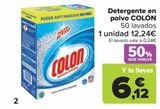 Oferta de Detergente en polvo COLÓN  por 12,24€ en Carrefour