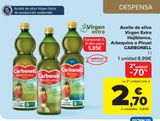 Oferta de Aceite de oliva Virgen Extra Hojiblanca, Arbequina o Picual CARBONELL por 8,99€ en Carrefour