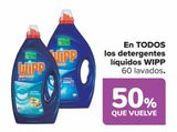 Oferta de En TODOS los detergentes líquidos WIPP en Carrefour