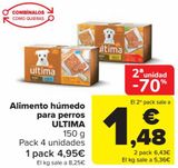 Oferta de Alimento húmedo para perros ULTIMA  por 4,95€ en Carrefour