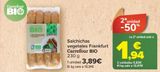 Oferta de Salchichas vegetales Frankfurt Carrefour BIO  por 3,89€ en Carrefour