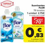 Oferta de Suavizante FLOR  por 2,75€ en Carrefour