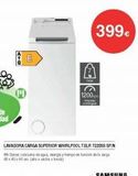 Oferta de Lavadora carga superior Whirlpool por 399€ en Milar