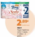 Oferta de Papel higiénico Foxy en Supermercados Lupa