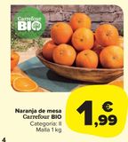 Oferta de NARANJA DE MESA  por 1,99€ en Carrefour Market