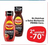 Oferta de EN KETCHUP O SALSA BARBACOA PRIMA CERO en Carrefour Market