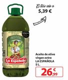 Oferta de Aceite de oliva virgen extra La Española por 26,99€ en Alcampo