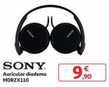 Oferta de Auriculares diadema Sony por 9,9€ en Alcampo