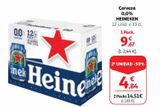 Oferta de Cerveza Heineken por 9,67€ en Alcampo