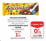 Oferta de Chocolate Lacasitos por 1,45€ en Alcampo