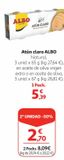 Oferta de Atún claro Albo por 5,39€ en Alcampo