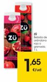 Oferta de ZÜ Bebida de arándano rojo 1L por 1,65€ en Eroski
